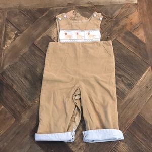 Little Boys Smocked Longall